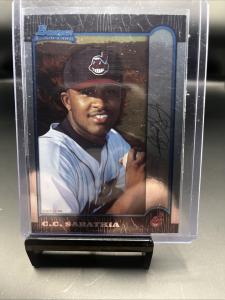 CC Sabathia 1999 Bowman Chrome Rookie Card
