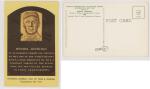 1964 National Baseball Hall of Fame Postcards