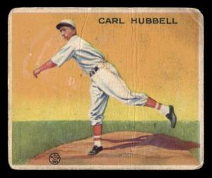 1933 Goudey Carl Hubbell Baseball Card #230