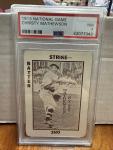 1913 Christy Mathewson National Game Sports Card