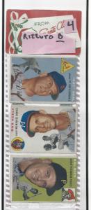 1954 Topps Christmas Rack Pack with Rizzuto and Aaron