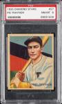 1935 Diamond Stars #27 Pie Traynor PSA 8 Card