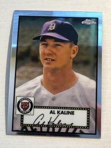 2021 Topps Chrome Al Kaline Tigers Card 645