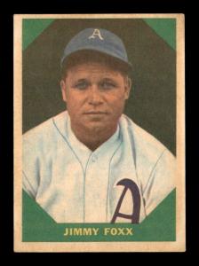 1960 Fleer Jimmie Foxx Baseball Card #53