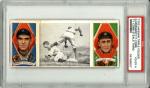1912 T202 Hassan Ty Cobb Triple Folder Card