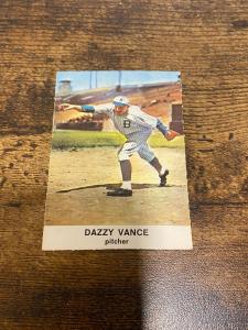 1961 Golden Press Dazzy Vance Hall of Fame Card