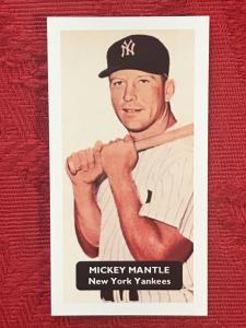 Mickey Mantle Baseball Card - Rare UK Edition