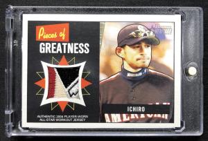 2005 Bowman Ichiro All-Star Logo Patch Card
