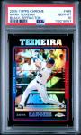 2005 Topps Chrome Black Refractor Mark Teixeira