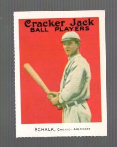 1978 Cracker Jack Ray Schalk Chicago White Sox Card
