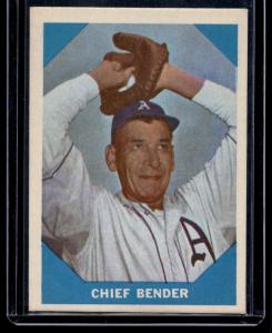 1960 Fleer Baseball Greats Chief Bender Card