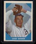 1960 Fleer Baseball Greats Chief Bender Card