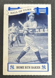 1992 Wiz Aiwa Yankees Home Run Baker Card