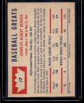 1960 Fleer Baseball Greats Chief Bender Card