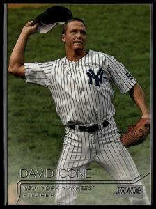 2015 Stadium Club David Cone Baseball Card