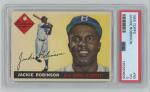 Jackie Robinson 1955 Topps #50 Brooklyn Dodgers Card