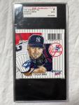 Roger Clemens Autographed 2002 Wincraft Card