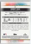 2024 Topps Inception Gerrit Cole Card #61