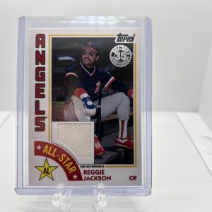 2019 Topps Reggie Jackson Angels Baseball Card