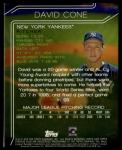 2015 Stadium Club David Cone Baseball Card