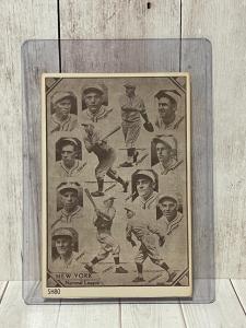 Bill Dickey Red Ruffing Pennock Baseball Card