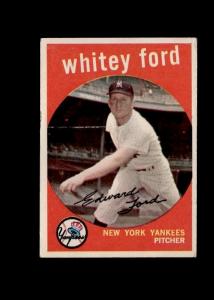 1959 Topps #430 Whitey Ford Yankees Card