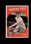 1959 Topps #430 Whitey Ford Yankees Card