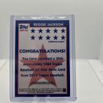 2019 Topps Reggie Jackson Angels Baseball Card