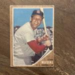 Stan Musial 1962 Topps #50 St. Louis Cardinals Card