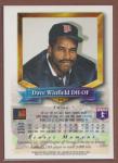 Dave Winfield 1994 Topps Finest Card #215