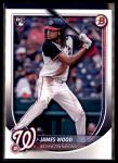 2025 Bowman James Wood Washington Nationals RC Lot