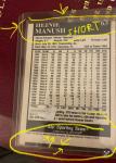 1991 Short Print Error Heinie Manush Card