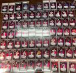 2022 Topps Chrome Black RED /5 Auto Set Break