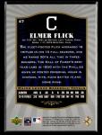 2001 SP Legendary Cuts Elmer Flick Card