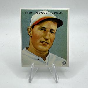 1977 Dover Reprint Leon “Goose” Goslin Card