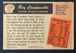 1955 Bowman Roy Campanella #122 Baseball Card