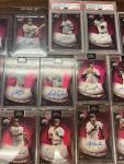 2022 Topps Chrome Black RED /5 Auto Set Break