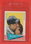 1961 Fleer Red Faber Baseball Card #72