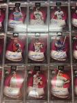 2022 Topps Chrome Black RED /5 Auto Set Break
