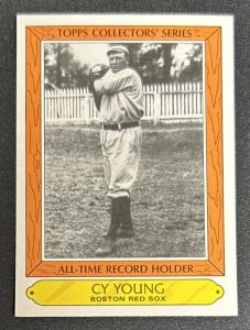 1985 Topps Cy Young All-Time Record Holder Card