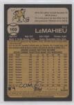 2022 Topps Heritage DJ LeMahieu #169 French Text