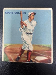 1933 Goudey Eddie Collins Baseball Card #42