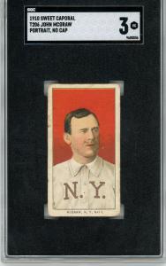 1909-11 T206 John McGraw Portrait No Cap Card