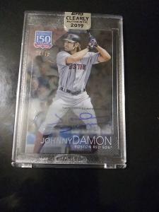2019 Topps Johnny Damon Black Ink Autograph 21/75