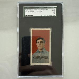 1909-11 T206 Jimmy Collins HOF Piedmont 350