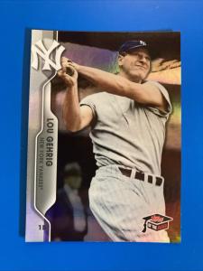 2020 Topps Lou Gehrig Rainbow Foil #/299