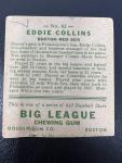 1933 Goudey Eddie Collins Baseball Card #42