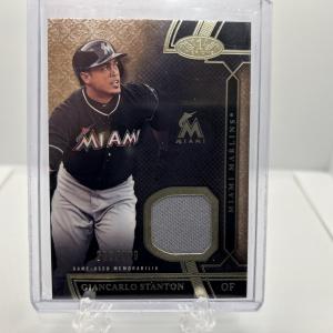 2015 Topps Tier One Giancarlo Stanton Relic Card