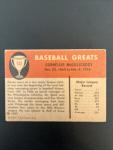 1961 Fleer Connie Mack Baseball Card #123
