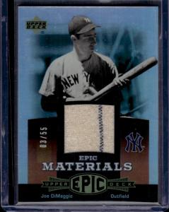 2006 Upper Deck Joe DiMaggio Game-Used Jersey /55
